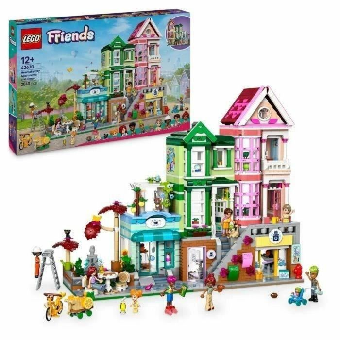 LEGO 42670 Friends Apartamentos y tiendas de Heartlake City Juego creativo para niñas 0 LEGO 42670 Friends Apartamentos y tiendas de Heartlake City Juego creativo para niñas 0