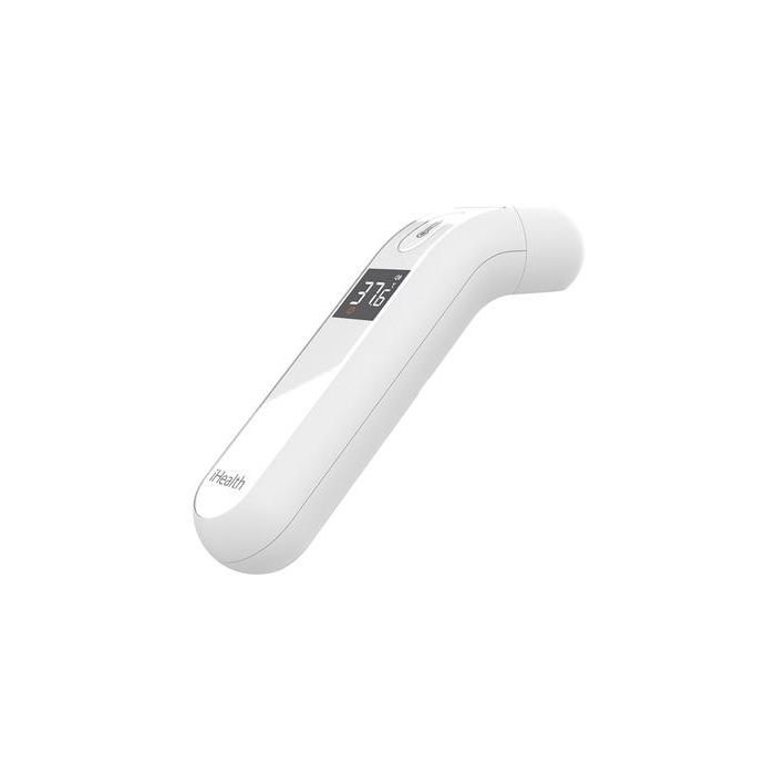 Ihealth Termómetro Digital Clínico Sin Contacto con Piel, Infrarrojos para Temperatura Corporal, Pantalla Iluminada 1