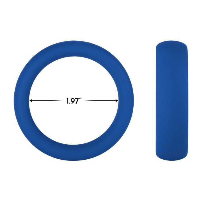 Anillo para el Pene Forto Azul L Ø 50 mm 3 Anillo para el Pene Forto Azul L Ø 50 mm 3