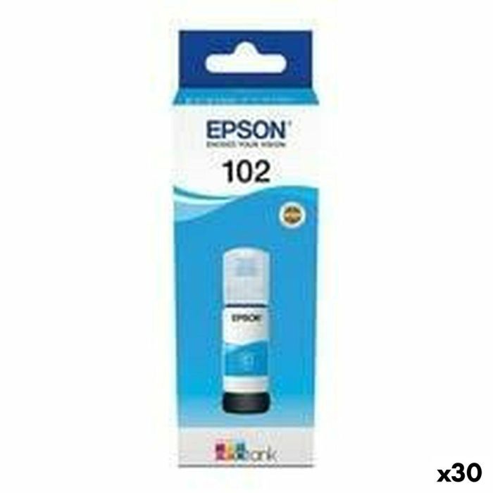 Tinta de recarga Epson ET-2700, 2750, 3700, 3750, 4750 Cian Tinta de recarga Epson ET-2700, 2750, 3700, 3750, 4750 Cian