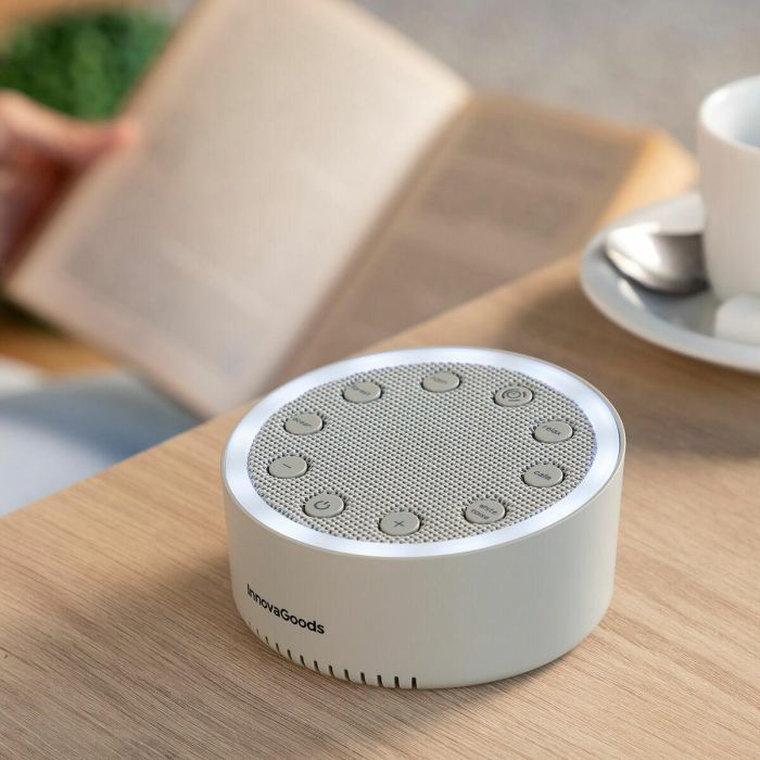Máquina de Ruido Blanco para Dormir Slewel InnovaGoods 8 Máquina de Ruido Blanco para Dormir Slewel InnovaGoods 8