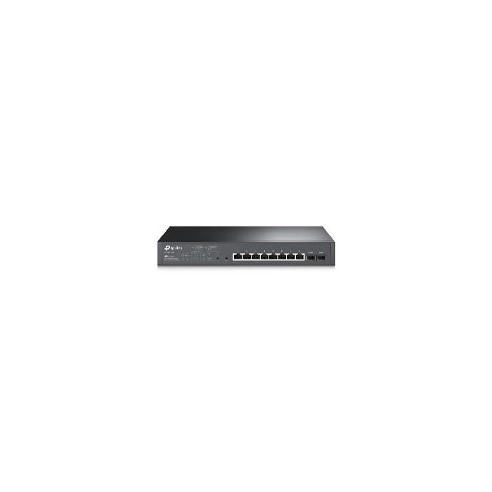 TP-LINK JetStream? 10-Port Gigabit Smart Switch with 8-Port PoE+