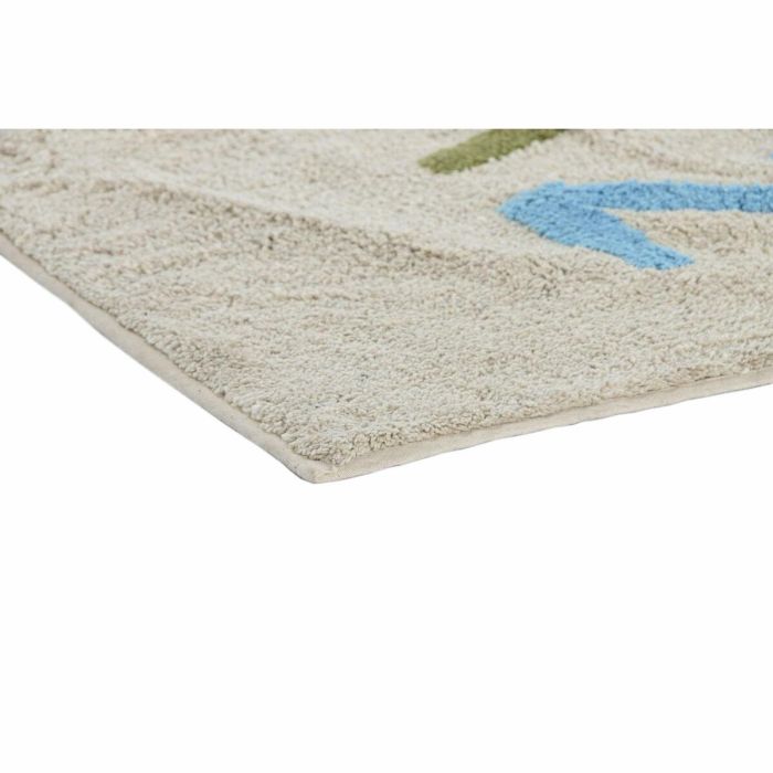 Alfombra Home ESPRIT Blanco Multicolor Infantil 100 x 150 x 1,5 cm 1