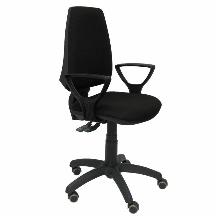 PIQUERAS Y CRESPO Silla Elche S bali negro brazos fijos ruedas de parque PIQUERAS Y CRESPO Silla Elche S bali negro brazos fijos ruedas de parque