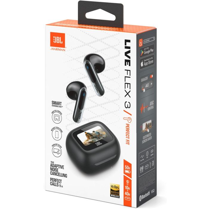JBL Live Flex 3 OE Headphones True Adaptive Noise Cancelling black 3