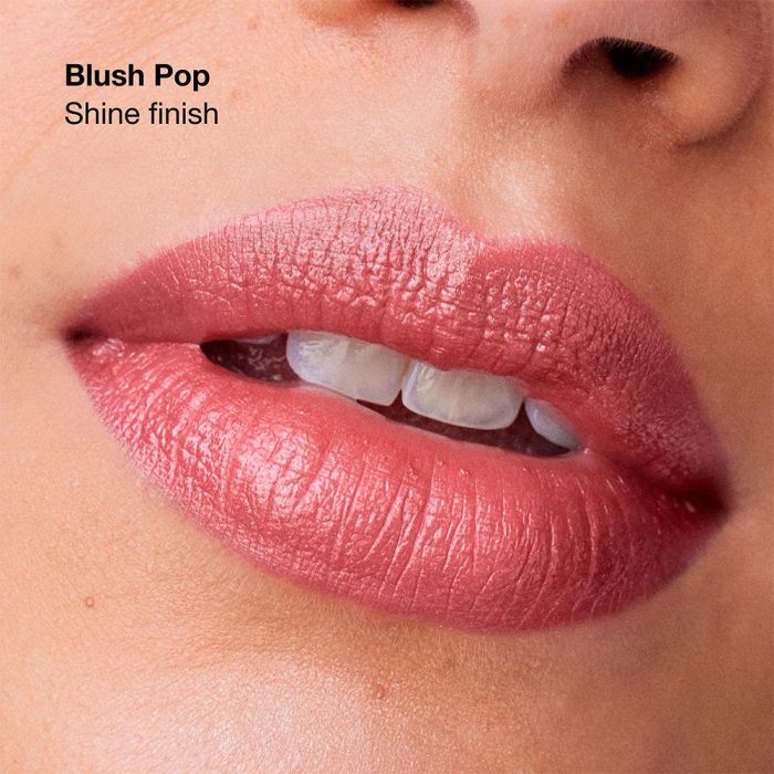 Clinique POP LONGWEAR SHINE barra de labios #Blush Pop 3,9 gr Satinado, Mate y Brillo 2