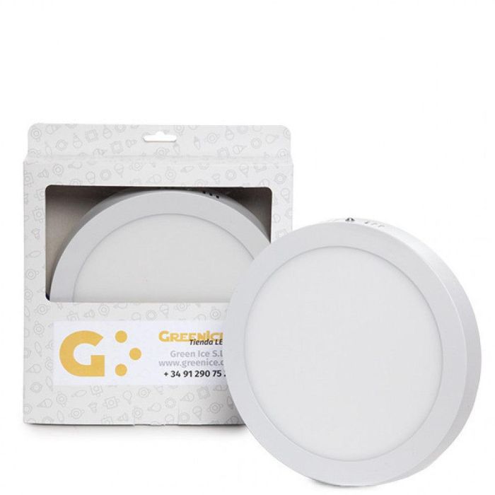 Plafón LED 18W 1190Lm 6000ºK Circular Estuche Personalizado 40.000H [JL-JM18WR-CW-EP01]