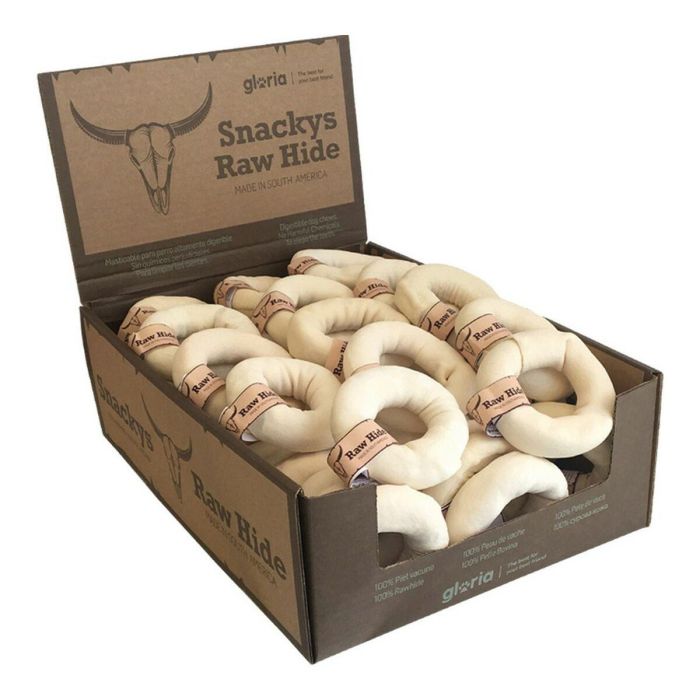 Snack para Perros Gloria Rawhide Redondo Masticable 40 unidades 3 Snack para Perros Gloria Rawhide Redondo Masticable 40 unidades 3