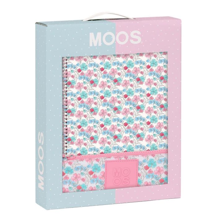 Set de Papelería Moos Flores 28 x 35 x 6 cm 3 Piezas 0 Set de Papelería Moos Flores 28 x 35 x 6 cm 3 Piezas 0