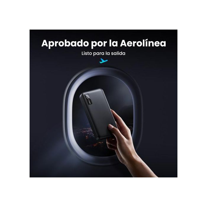 UGREEN UG25742 Batería Externa Power Bank Ión de Litio 10000 mAh Carga Rápida Negro 20 UGREEN UG25742 Batería Externa Power Bank Ión de Litio 10000 mAh Carga Rápida Negro 20