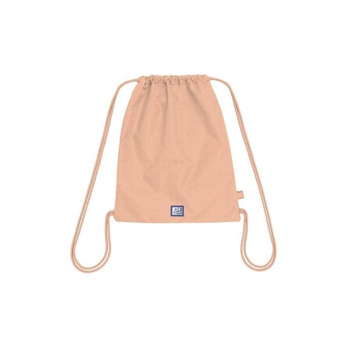 Oxford Saco Mochila B-Cool Melocoton 6x330x420 mm con 1 Bolsillo y Tira Reflectante RPET