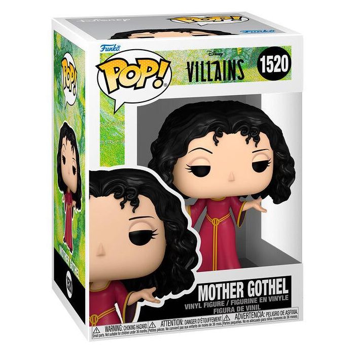 Funko 80930 Pop! Figura Madre Gothel de Enredados, la villana Disney con vestido rojo. Ideal para coleccionistas de Funko y villanos Disney. 0 Funko 80930 Pop! Figura Madre Gothel de Enredados, la villana Disney con vestido rojo. Ideal para coleccionistas de Funko y villanos Disney. 0