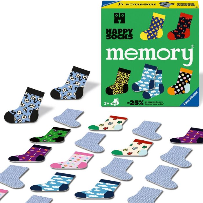 Memory Happy Socks 24702 Ravensburger 1 Memory Happy Socks 24702 Ravensburger 1
