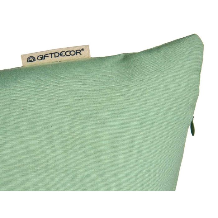 Funda Cojin Cremallera 45X45 Verde Giftdecor (24 Unidades) 4 Funda Cojin Cremallera 45X45 Verde Giftdecor (24 Unidades) 4