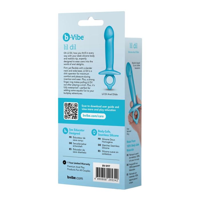 Plug Anal B-Vibe Azul (10,5 cm) 4 Plug Anal B-Vibe Azul (10,5 cm) 4