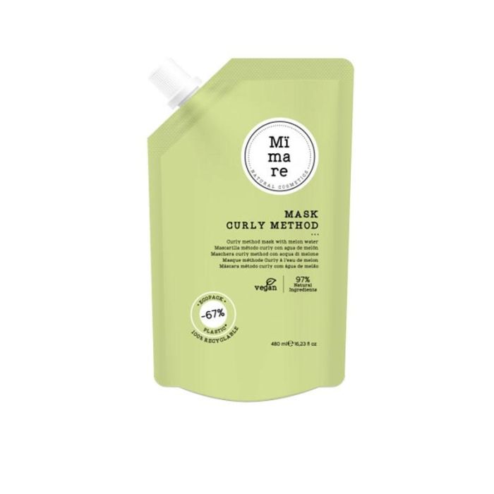 MASCARILLA METODO CURLY 480ML - Hidratación Profunda para Rizos con Melón, Arroz y Aloe Vera - Mimare MASCARILLA METODO CURLY 480ML - Hidratación Profunda para Rizos con Melón, Arroz y Aloe Vera - Mimare
