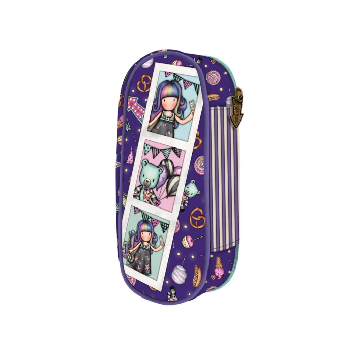 Estuche Escolar Gorjuss Up and away Morado (10 x 23 x 6 cm) 1 Estuche Escolar Gorjuss Up and away Morado (10 x 23 x 6 cm) 1