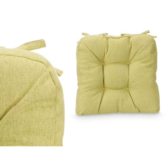 Set 2 Cojines Silla Verde 40x40 cm Giftdecor - Poliéster (6 Unidades) 3 Set 2 Cojines Silla Verde 40x40 cm Giftdecor - Poliéster (6 Unidades) 3