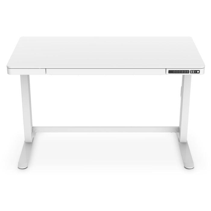 Schreibtisch elektrisch höhenverstellbar mit Schublade und USB-Ladestation 1200x600x120mm 50KG DIGITUS White 3 Schreibtisch elektrisch höhenverstellbar mit Schublade und USB-Ladestation 1200x600x120mm 50KG DIGITUS White 3