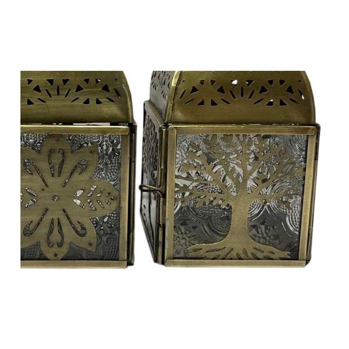 Farola Arabe DKD Home Decor Dorado 8 x 17 x 8 cm (6 Unidades) 1 Farola Arabe DKD Home Decor Dorado 8 x 17 x 8 cm (6 Unidades) 1