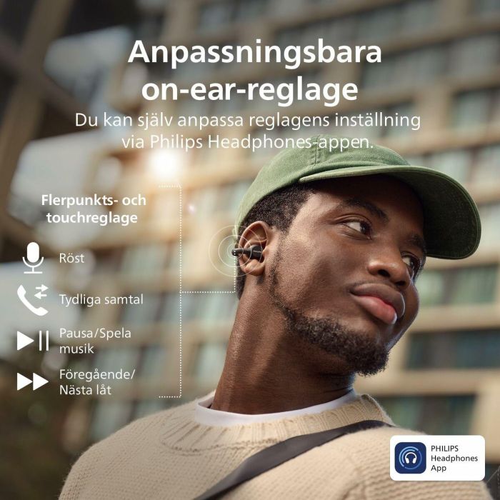 Auriculares Philips TAQ2000BK/00 Negro 3 Auriculares Philips TAQ2000BK/00 Negro 3