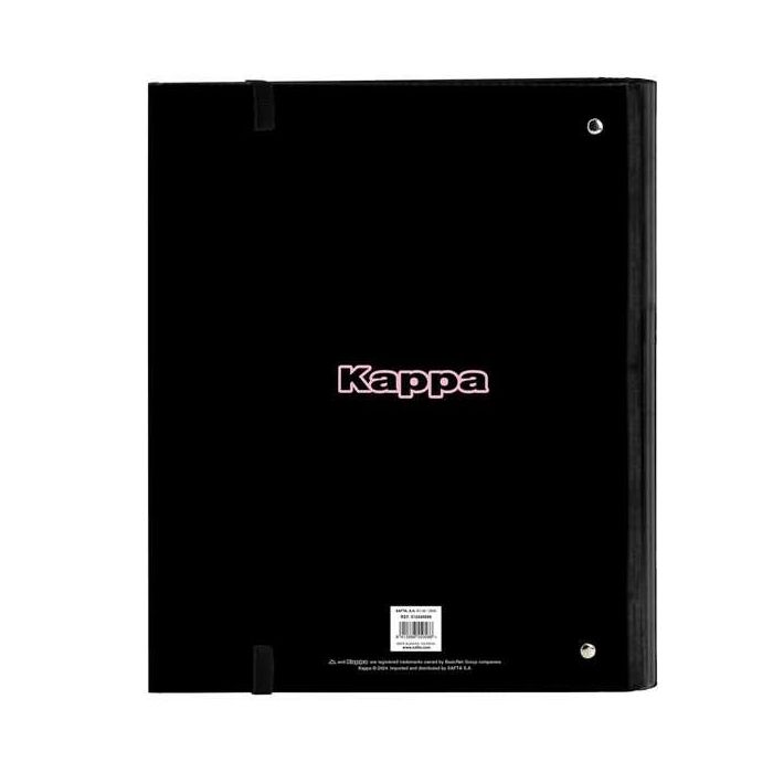 Carpeta de anillas Kappa Silver pink Negro Rosa 27 x 32 x 3.5 cm 1 Carpeta de anillas Kappa Silver pink Negro Rosa 27 x 32 x 3.5 cm 1
