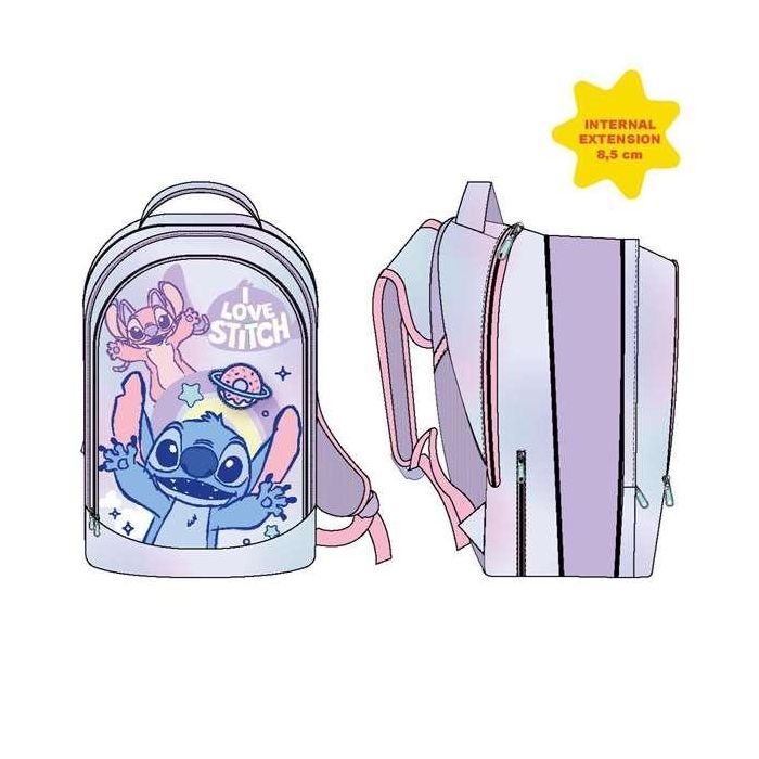 Mochila escolar 41 cm stitch 31.0 x 14.0 x 41.0 cm 1 Mochila escolar 41 cm stitch 31.0 x 14.0 x 41.0 cm 1