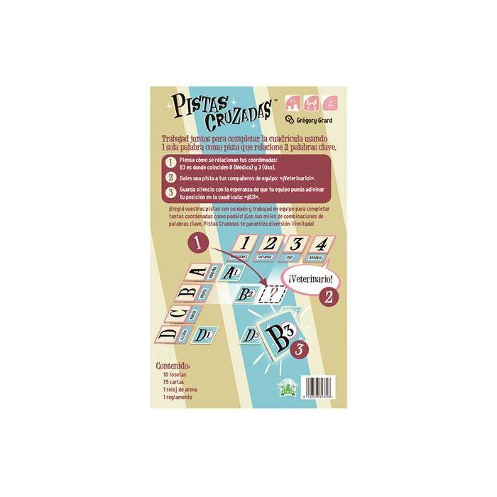 Devir Juego Mesa Pistas Cruzadas 2 Devir Juego Mesa Pistas Cruzadas 2