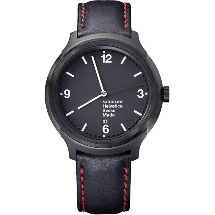 Reloj Hombre Mondaine HELVETICA No. 1 BOLD NY Edt. (Ø 43 mm) Reloj Hombre Mondaine HELVETICA No. 1 BOLD NY Edt. (Ø 43 mm)