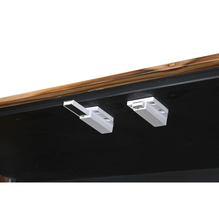 Vitrina Alpino DKD Home Decor Marron Negro 40 x 185 x 100 cm 4 Vitrina Alpino DKD Home Decor Marron Negro 40 x 185 x 100 cm 4