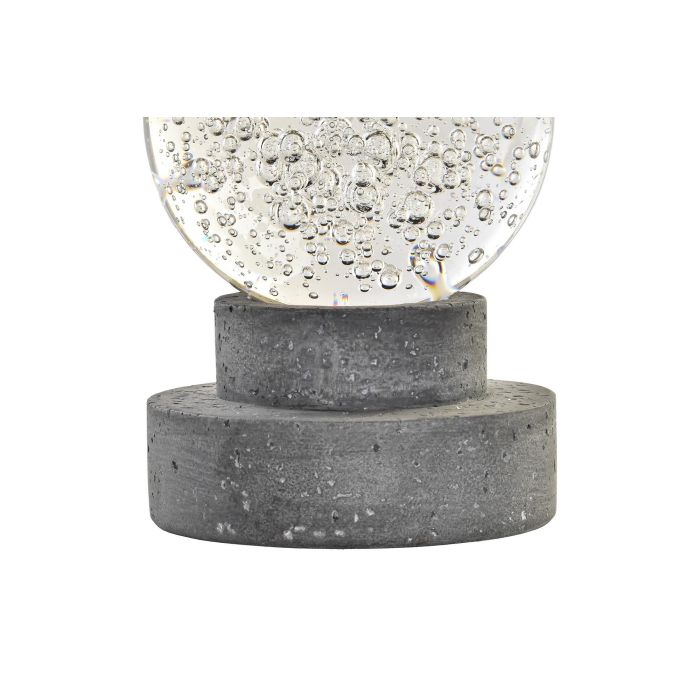 DKD Home Decor Figura Hombre Glam Resina y Cristal Dorado 38 cm Alto, 28 cm Ancho, 12 cm Largo 3