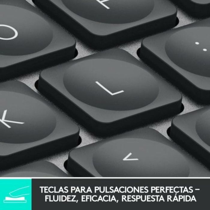 Teclado Logitech 920-010488 Negro QWERTY 8