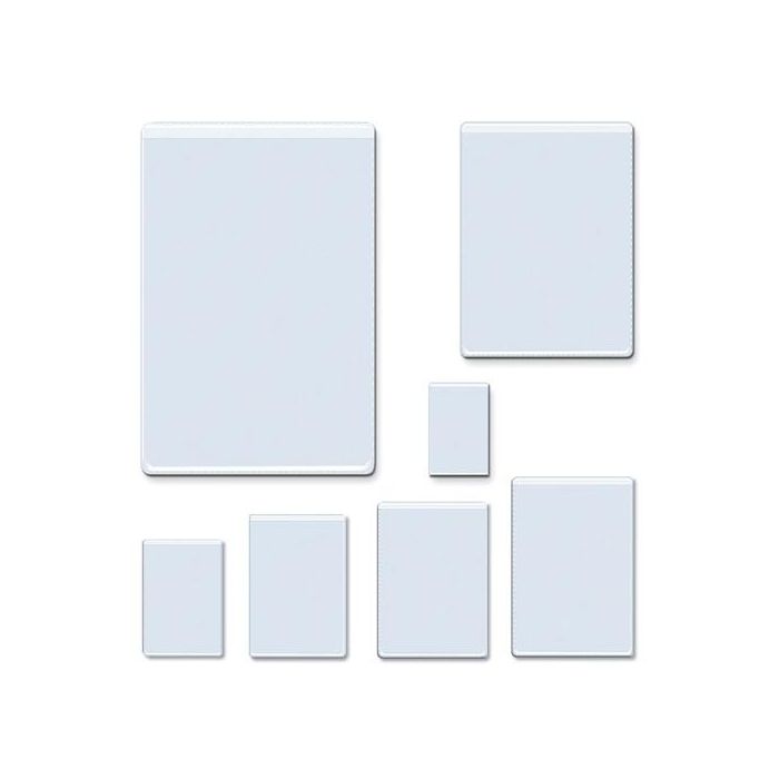 Esselte Funda Portadocumentos Plástico Transparente Cristal 140 micras Tamaño 78x114 mm