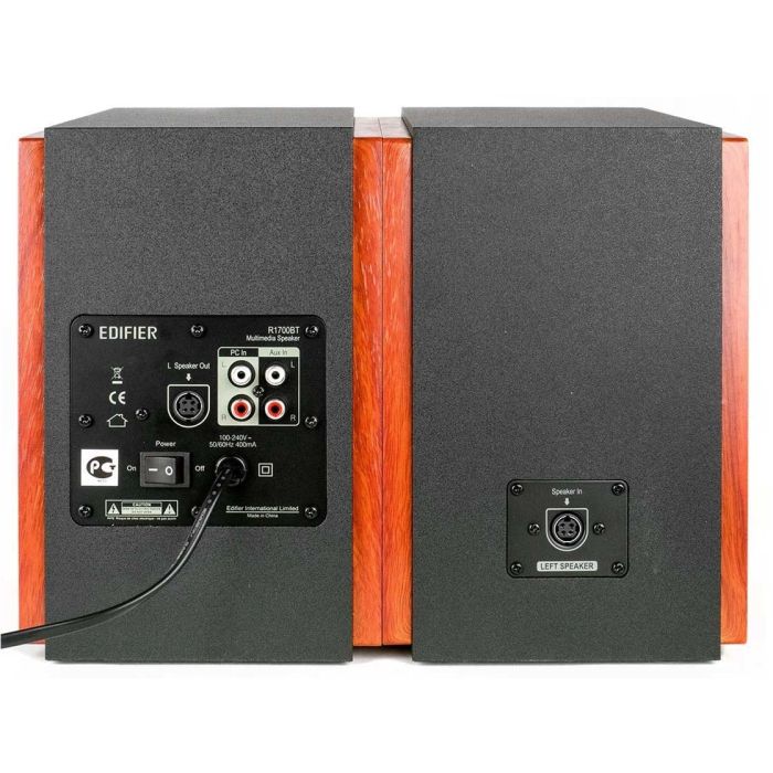 Edifier R1700BT Altavoces 2.0 Bluetooth de estudio activos acabado madera 1 Edifier R1700BT Altavoces 2.0 Bluetooth de estudio activos acabado madera 1