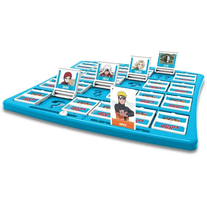 Winning Moves Juego de Mesa Quién es? Naruto Shippuden Jugada Ganadora a partir de 8 años 2