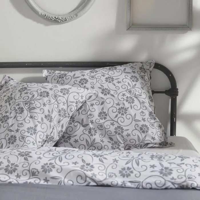 Today TOD3574641220730 Juego de Cama - Funda Nórdica 240x260 + 2 Fundas de Almohada 63x63 - 100% Algodón 57 hilos - Capucine 1