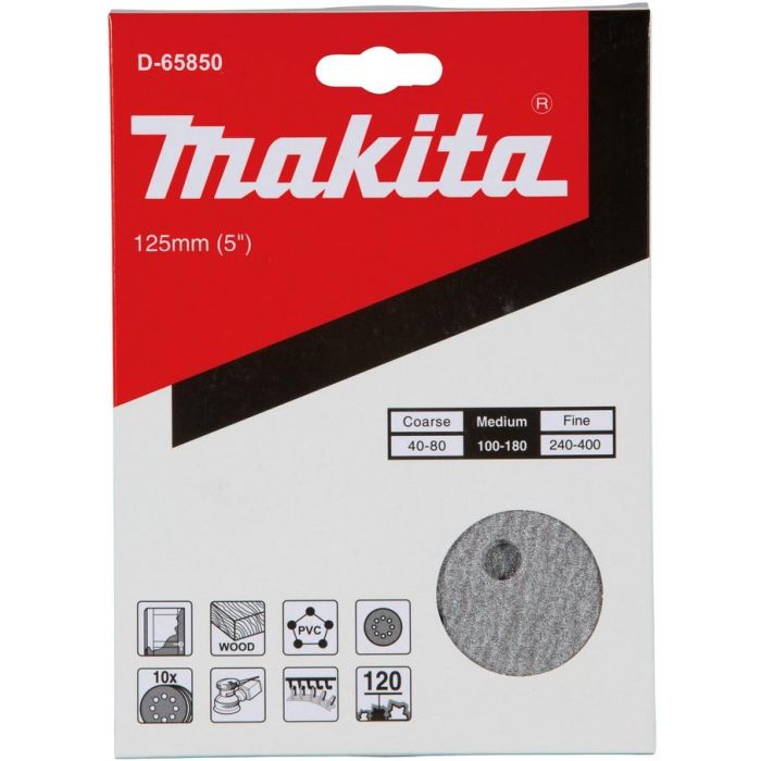Makita Schleifpap. Kl. 125mm K120(10) 3