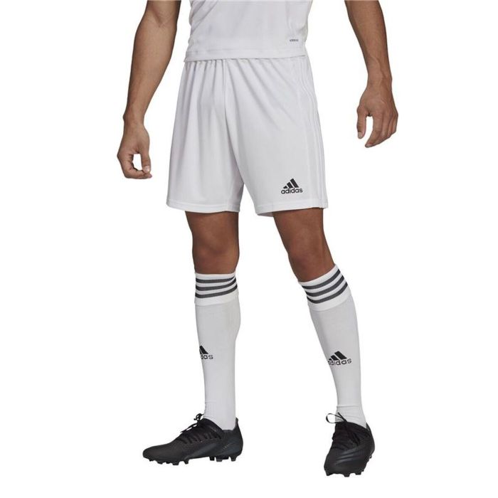 Pantalón de Entrenamiento de Fútbol para Adultos Adidas Squad 21 Blanco M 5