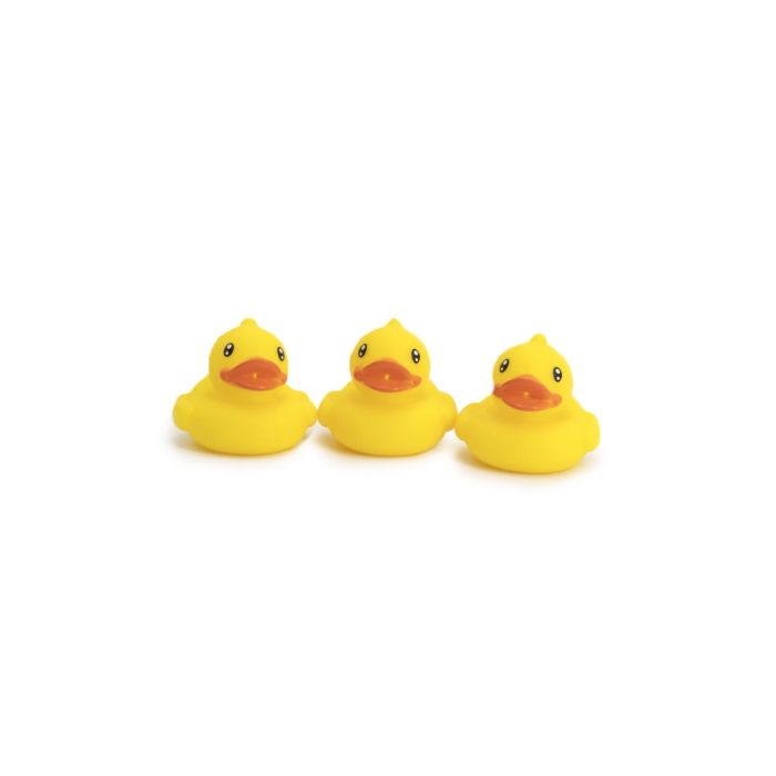 Tachan Set de 3 Patitos Amarillos de Goma para Baño +12 Meses 1
