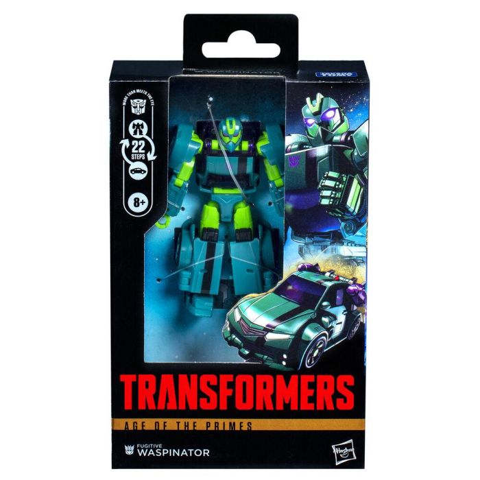 Hasbro Transformers Age of the Primes Figura de Acción Deluxe Class Fugitive Waspinator 14 cm 0 Hasbro Transformers Age of the Primes Figura de Acción Deluxe Class Fugitive Waspinator 14 cm 0