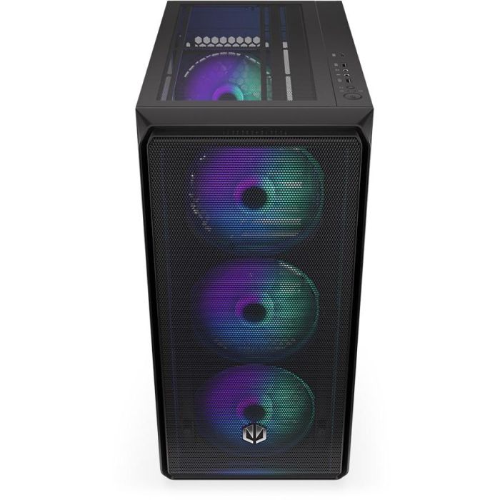 ENDORFY Arx 500 ARGB TG Black PC Gaming ATX micro ATX ITX - Caja de Ordenador con Vidrio Templado y Ventiladores ARGB 10