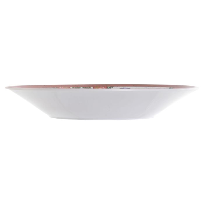 Plato Arabe DKD Home Decor Blanco Terracota 22.8 x 3.6 x 22.8 cm (12 Unidades) 3