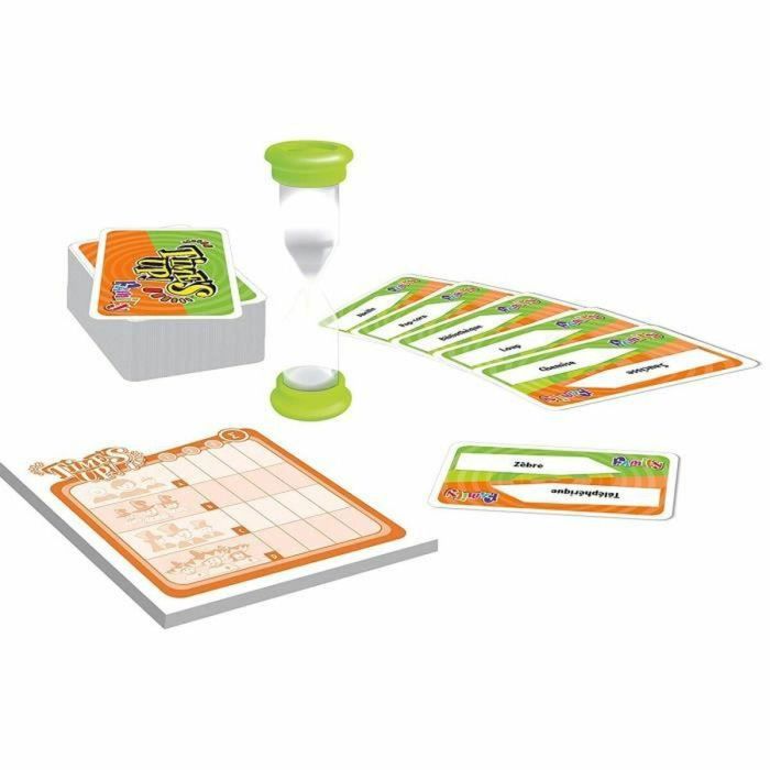 Juego de preguntas y respuestas Asmodee Time's Up Family - Orange Version (FR) 1