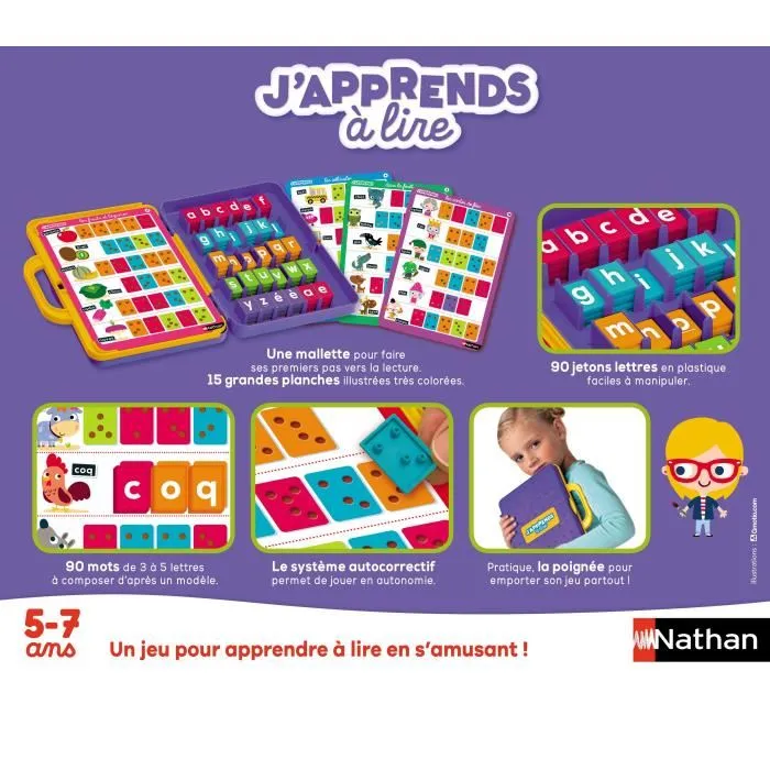 Nathan Estoy aprendiendo a leer Juego para Niños y Niñas a partir de 5 años 4