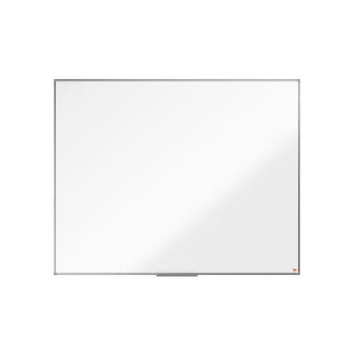 Pizarra Blanca Melamina Nobo Essence Marco Aluminio 150X120 Cm