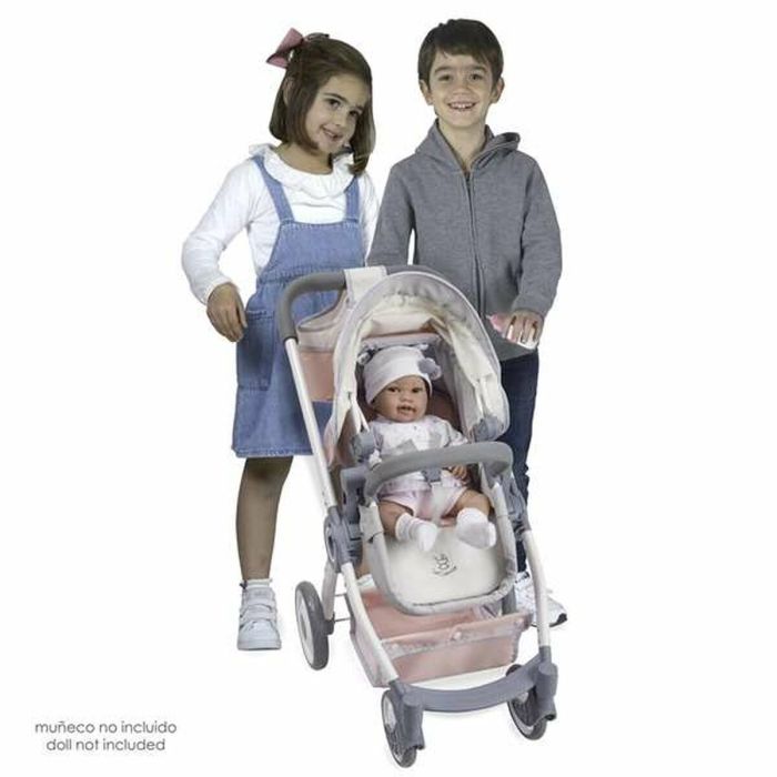 Coche de muñeca 3x1 plegable - para muñecas de hasta 48 cm. Coche de muñeca 3x1 plegable - para muñecas de hasta 48 cm.