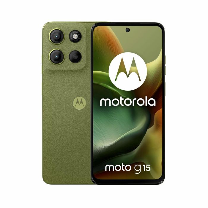 Motorola moto g15 4G Dual SIM Smartphone 6.72" FHD+ 8GB RAM 256GB Almacenamiento Cámara 50MP Batería 5200mAh Verde 31 Motorola moto g15 4G Dual SIM Smartphone 6.72" FHD+ 8GB RAM 256GB Almacenamiento Cámara 50MP Batería 5200mAh Verde 31