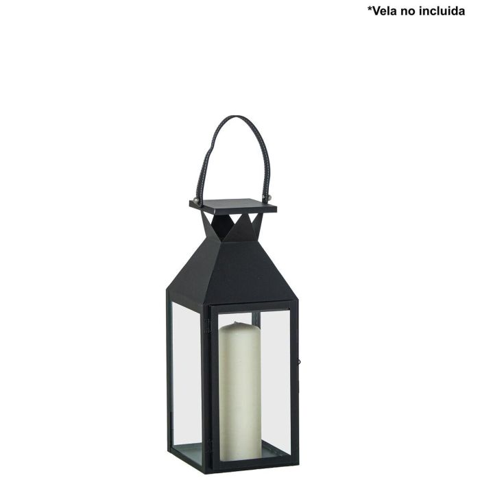 Farol Alexandra House Living Negro Metal 7