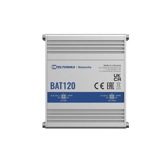 Teltonika BAT120 UPS Línea Interactiva 22W Sawtooth 9-30V Alimentación CC Compacto Acero Inoxidable 6 Teltonika BAT120 UPS Línea Interactiva 22W Sawtooth 9-30V Alimentación CC Compacto Acero Inoxidable 6