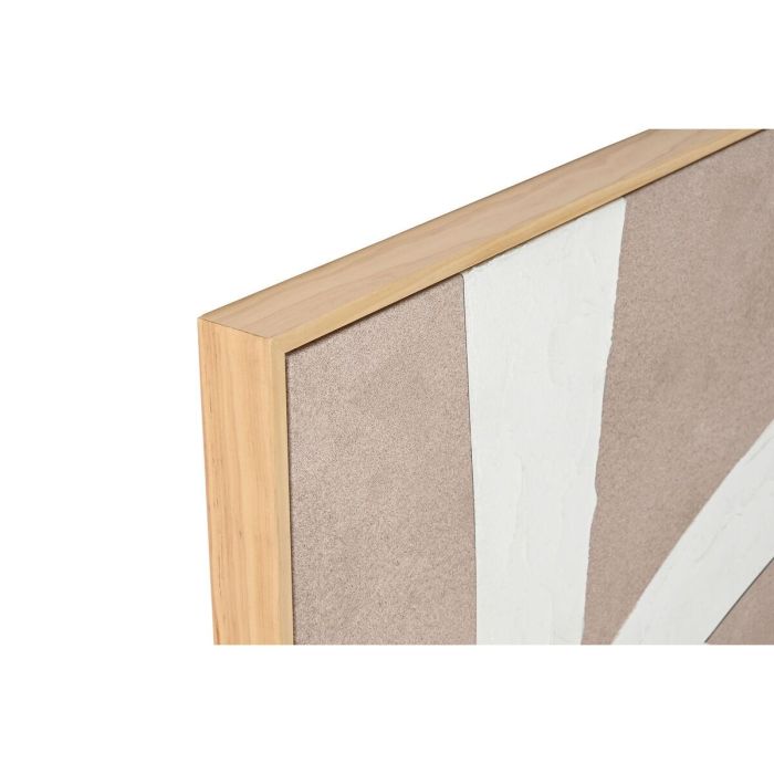Cuadro Item Home DKD Home Decor Beige Blanco 4.3 x 103 x 103 cm (2 Unidades) 3 Cuadro Item Home DKD Home Decor Beige Blanco 4.3 x 103 x 103 cm (2 Unidades) 3